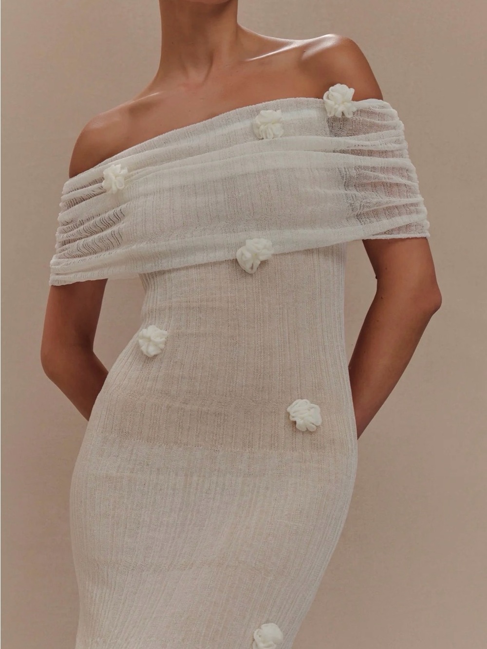 Meshki - Brynn Orchid Knit Maxi Dress. Size S. NWT. - Picture 4 of 10